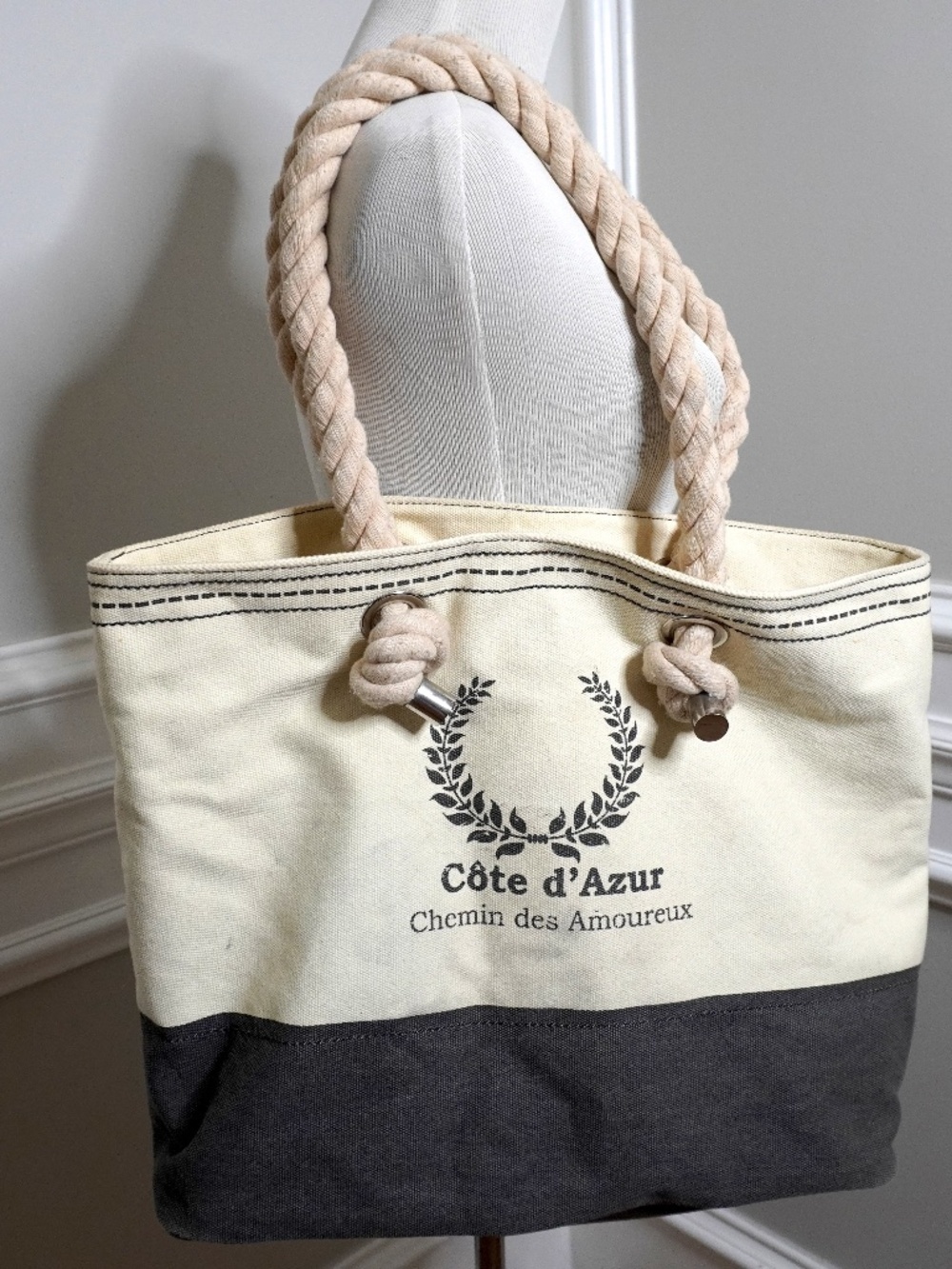 Côte d'Azur: French Riviera Canvas Tote Bag